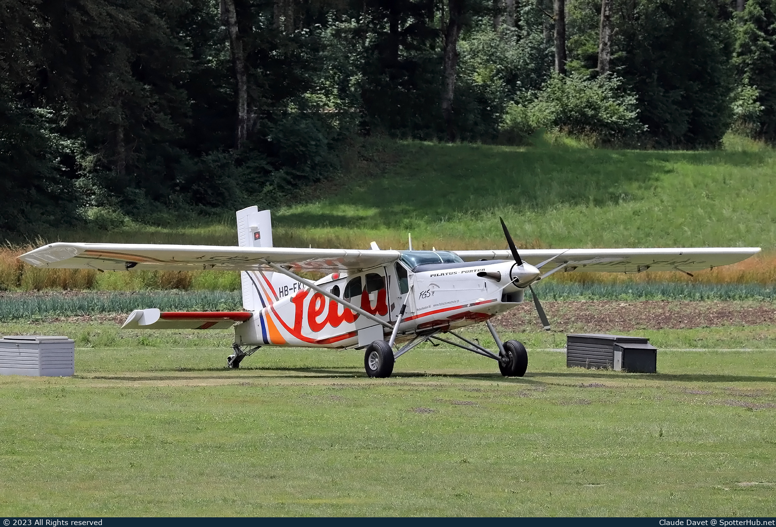Photo of HB-FKL - Pilatus PC-6/B2-H4 Turbo Porter operated by Fluggruppe Sittertal