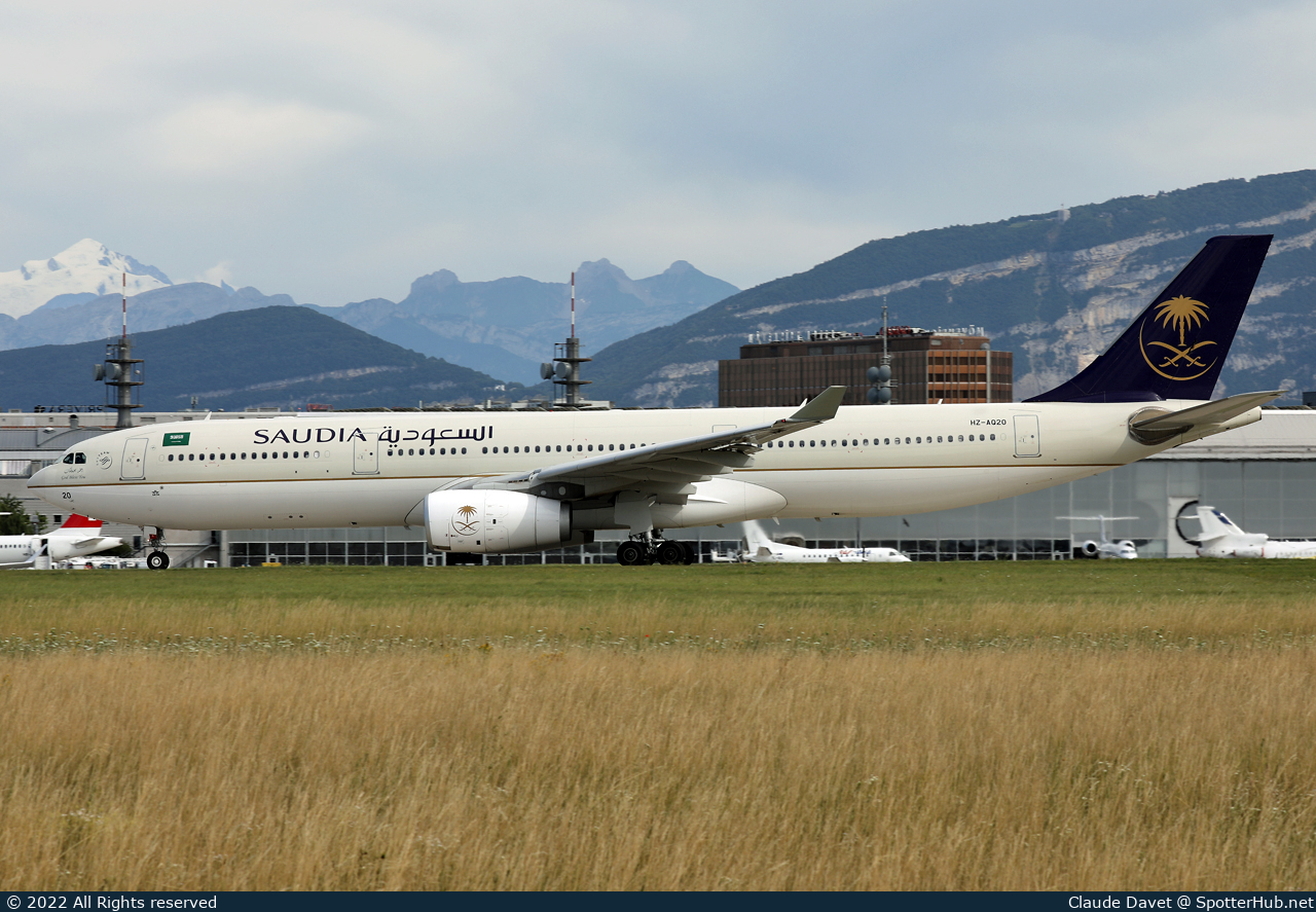 Photo of HZ-AQ20 - Airbus A330-343 operated by Saudia