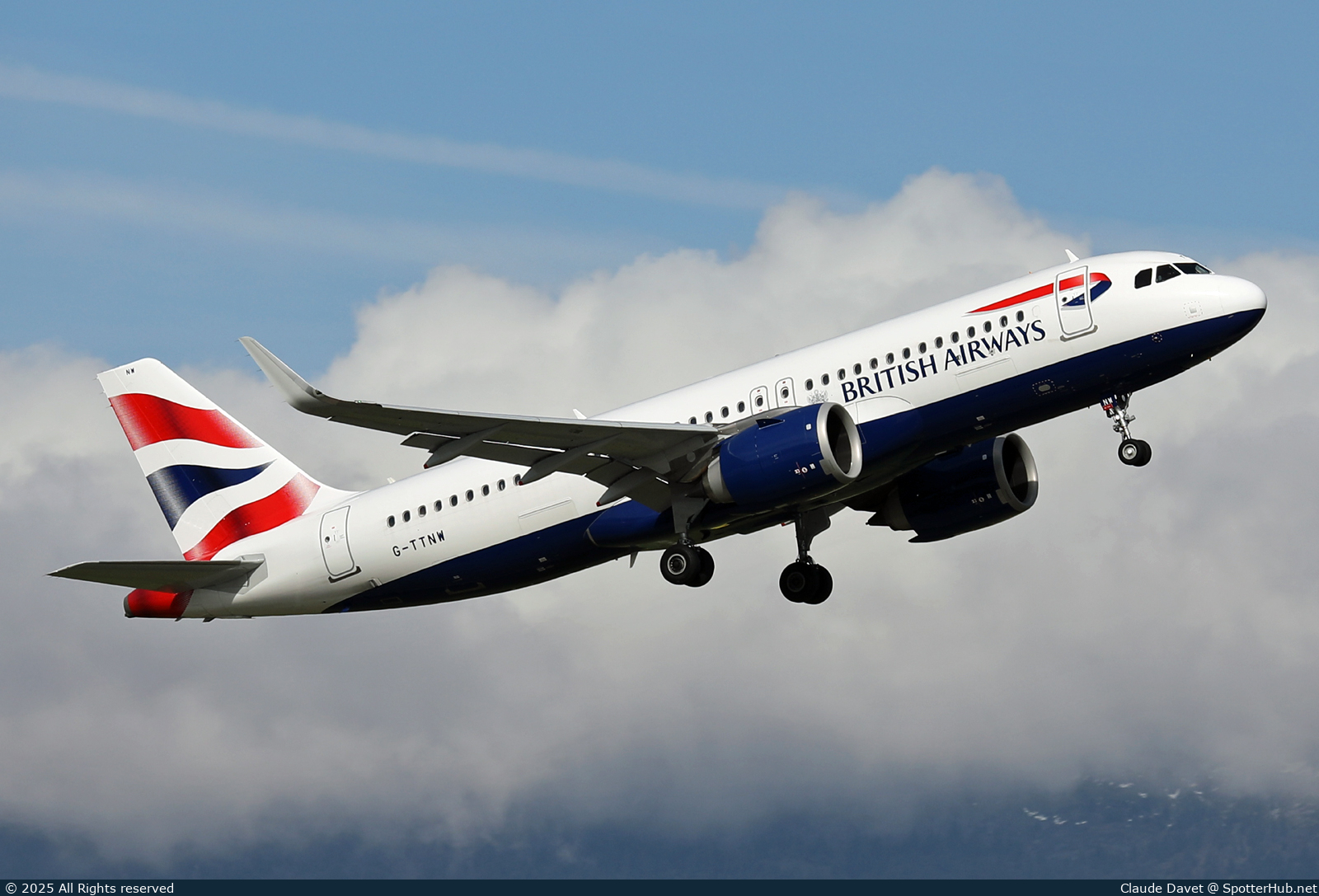 Photo of G-TTNW - Airbus A320-251N operated by British Airways
