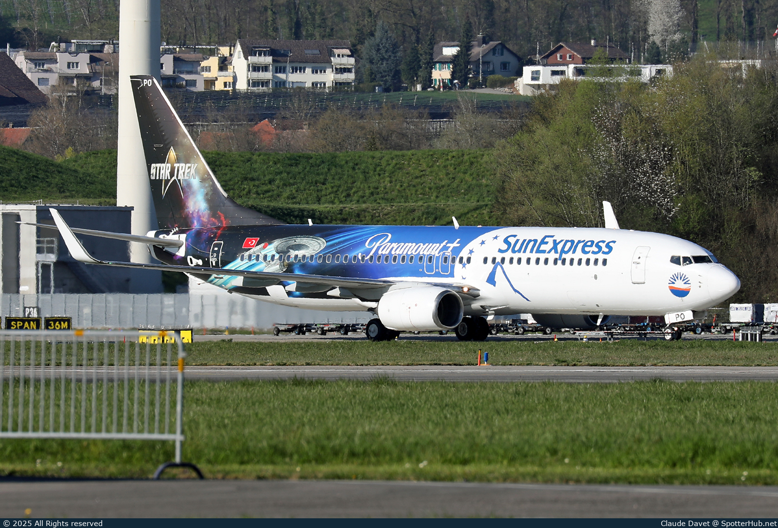 Photo of TC-SPO - Boeing 737-8MA operated by SunExpress