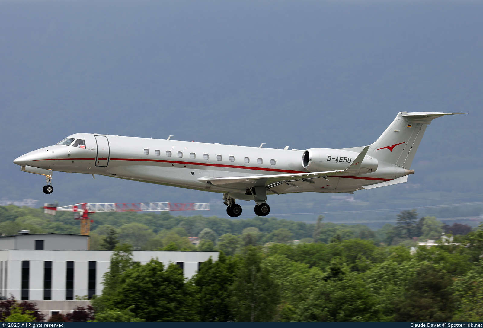 Photo of D-AERO - Embraer Legacy 600 operated by VistaJet Germany