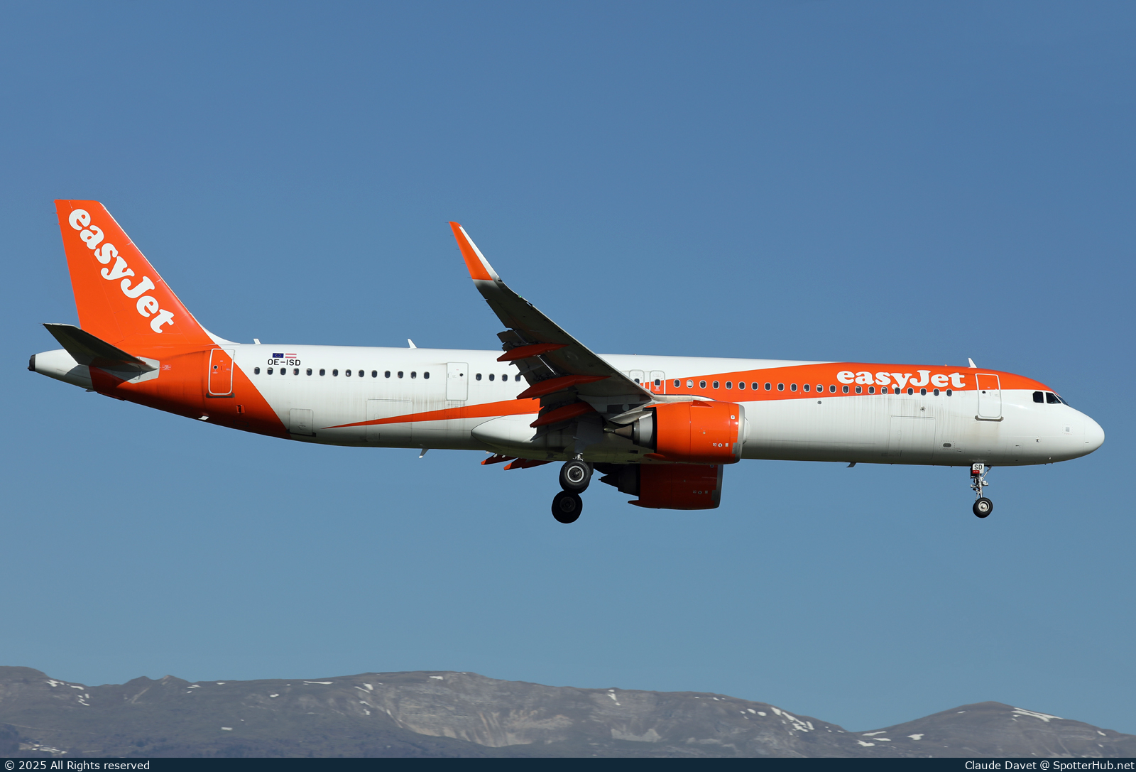 Photo of OE-ISD - Airbus A321-251NX operated by easyJet Europe
