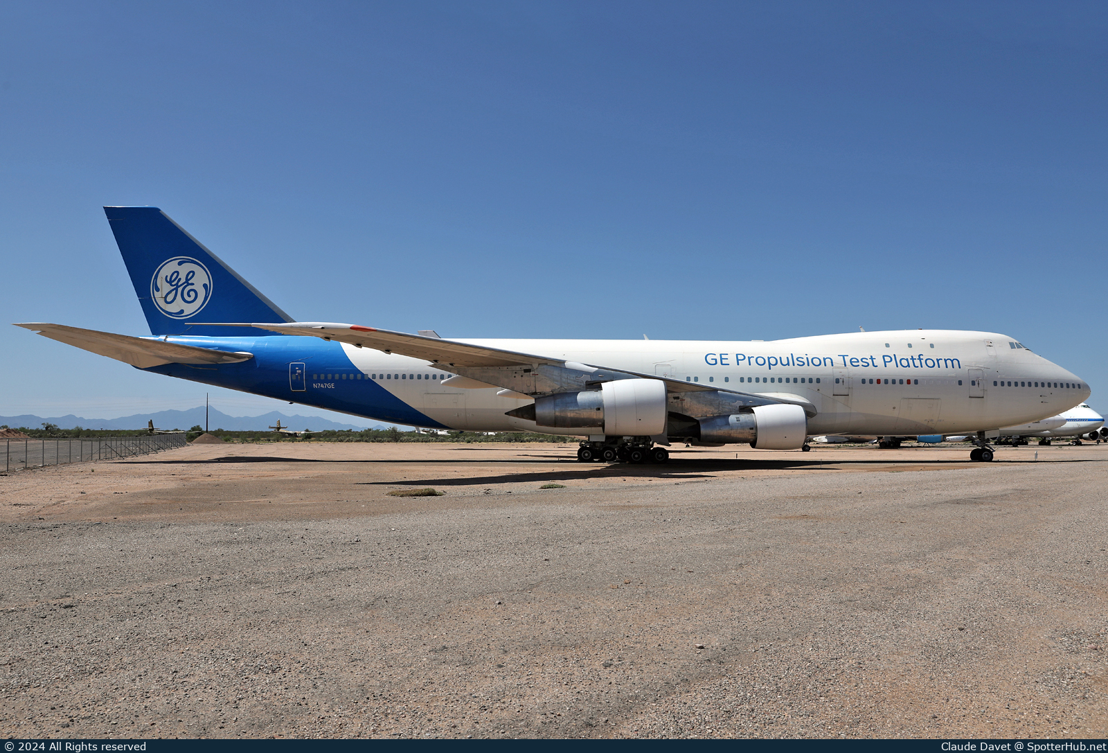 Photo of N747GE - Boeing 747-121 operated by General Electric