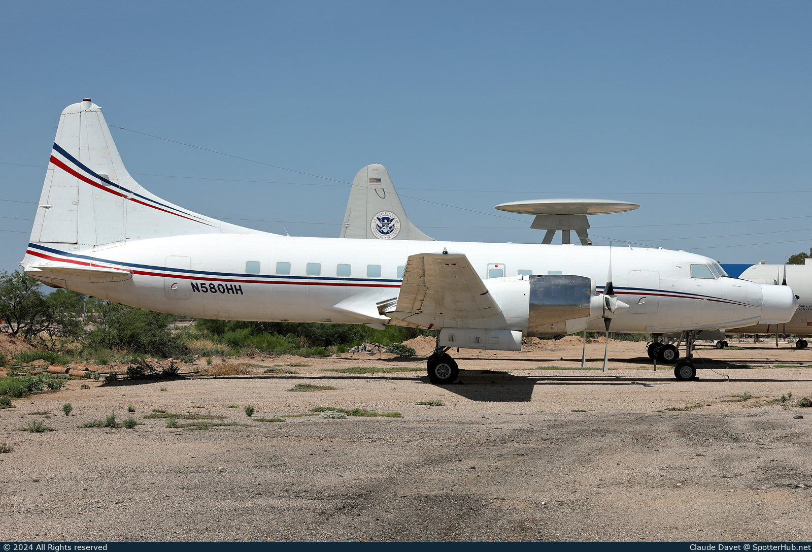 Photo of N580HH - Convair CV-580 operated by Pima Air and Space Museum