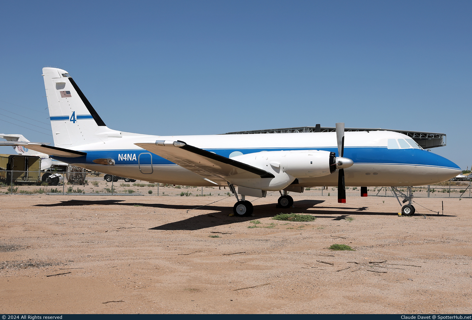 Photo of N4NA - Grumman G-159 Gulfstream I operated by NASA National Aeronautics and Space Administration