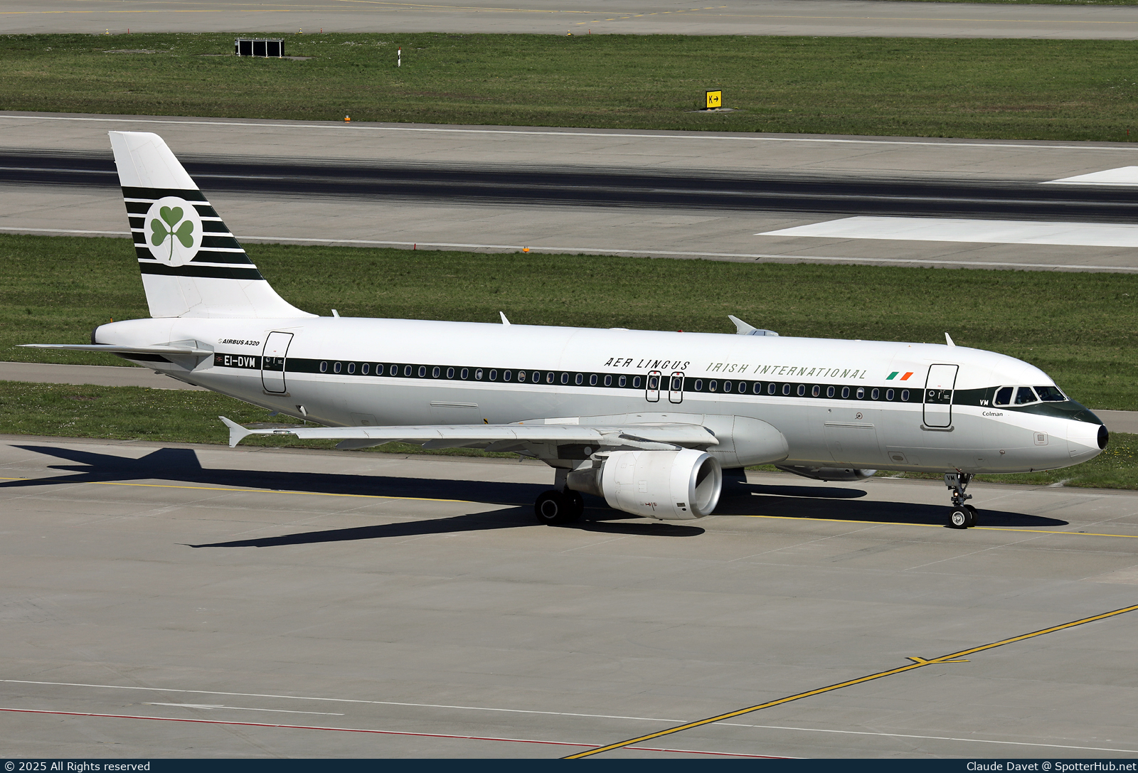 Photo of EI-DVM - Airbus A320-214 operated by Aer Lingus