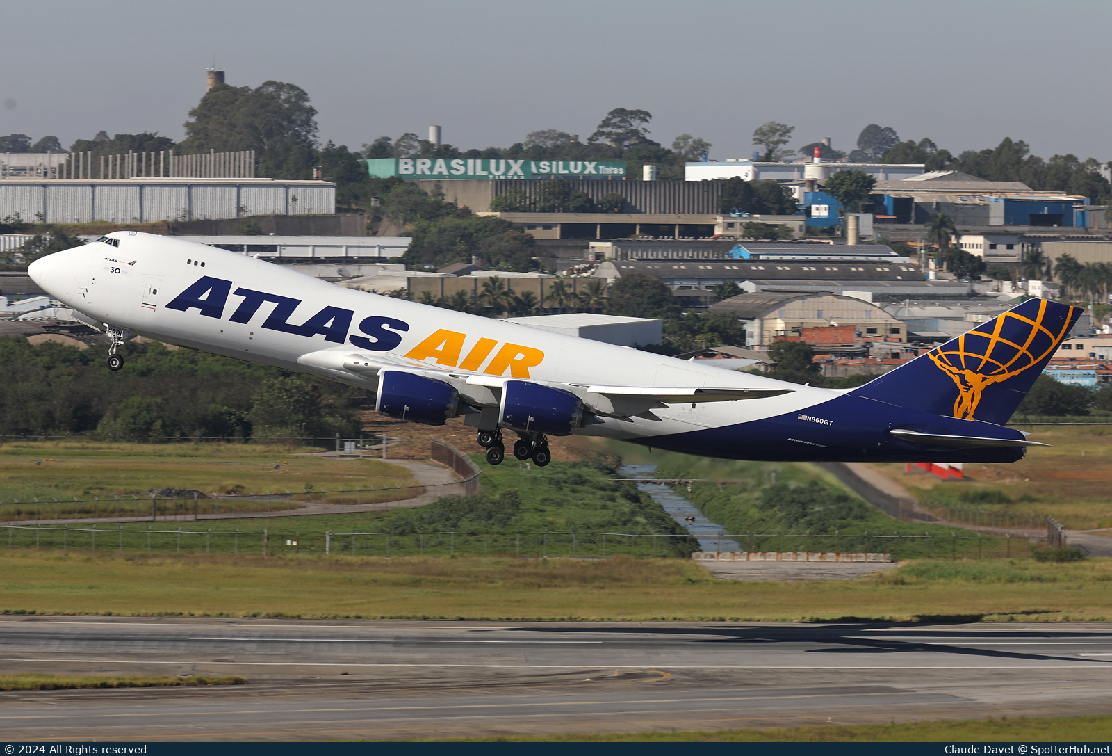 Photo of N860GT - Boeing 747-8F operated by Atlas Air