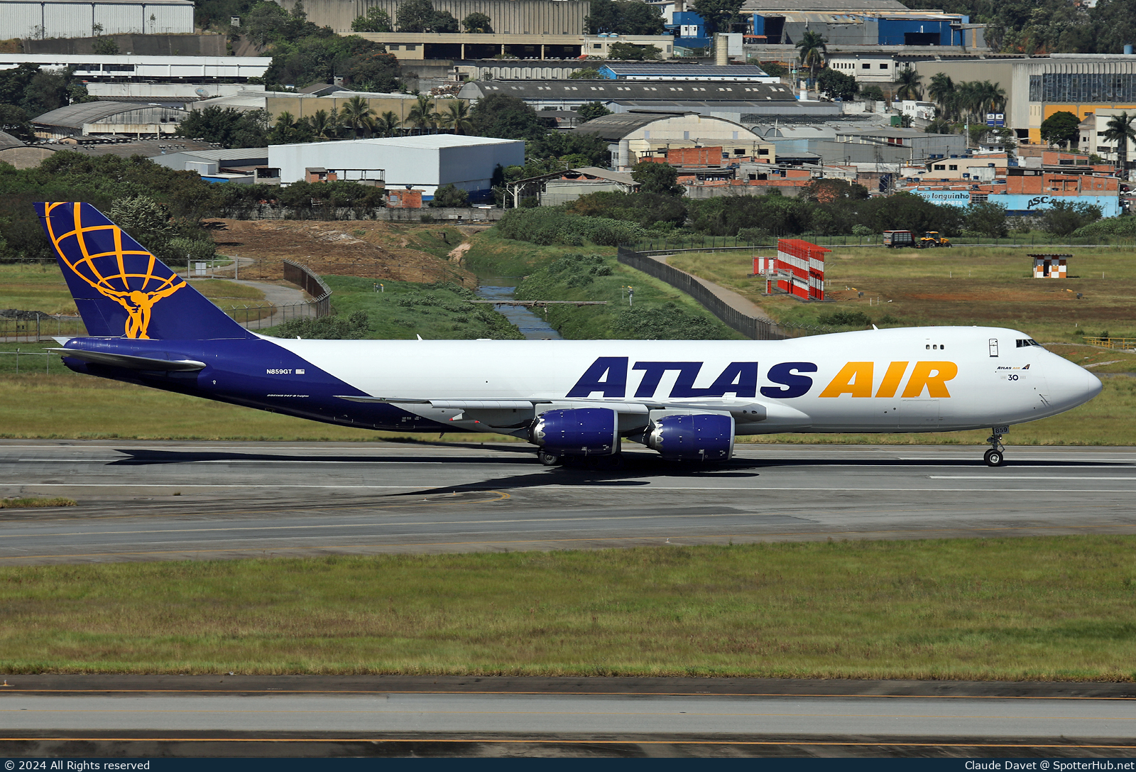 Photo of N859GT - Boeing 747-87UF operated by Atlas Air