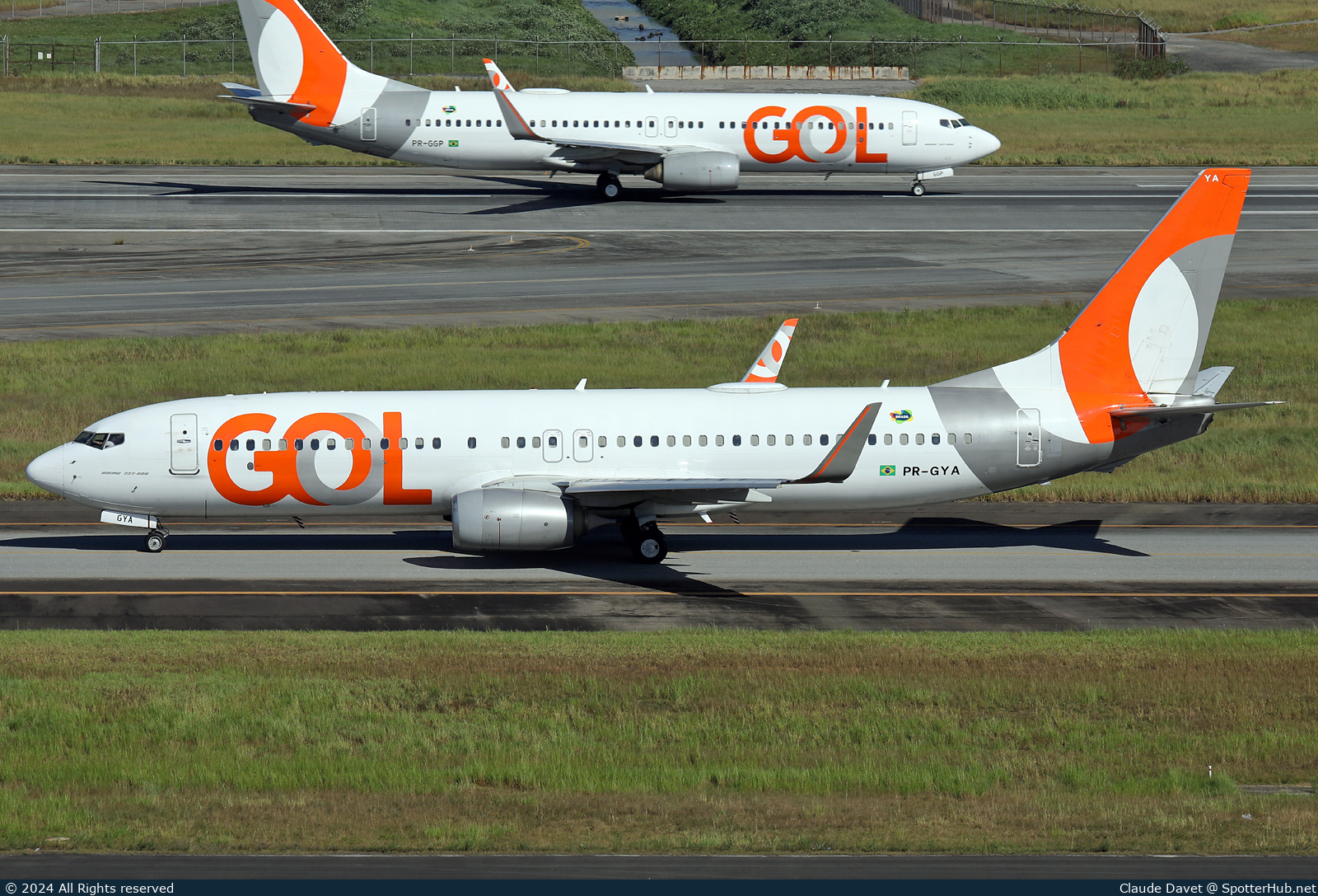 Photo of PR-GYA - Boeing 737-8EH operated by GOL Linhas Aéreas