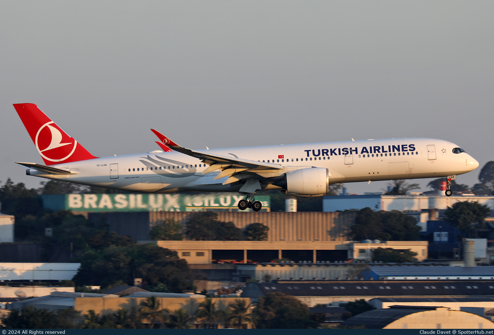 Photo of TC-LGA - Airbus A350-941 operated by Turkish Airlines
