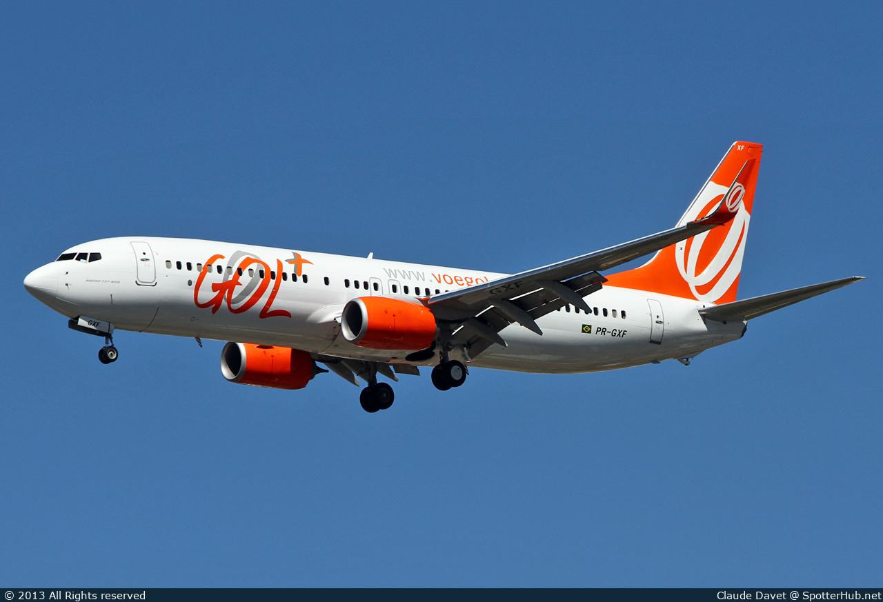Photo of PR-GXF - Boeing 737-8EH operated by GOL Linhas Aéreas
