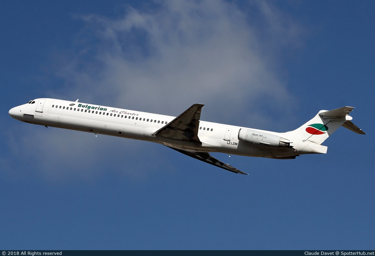 Photo of LZ-LDM - McDonnell Douglas MD-82 operated by European Air Charter