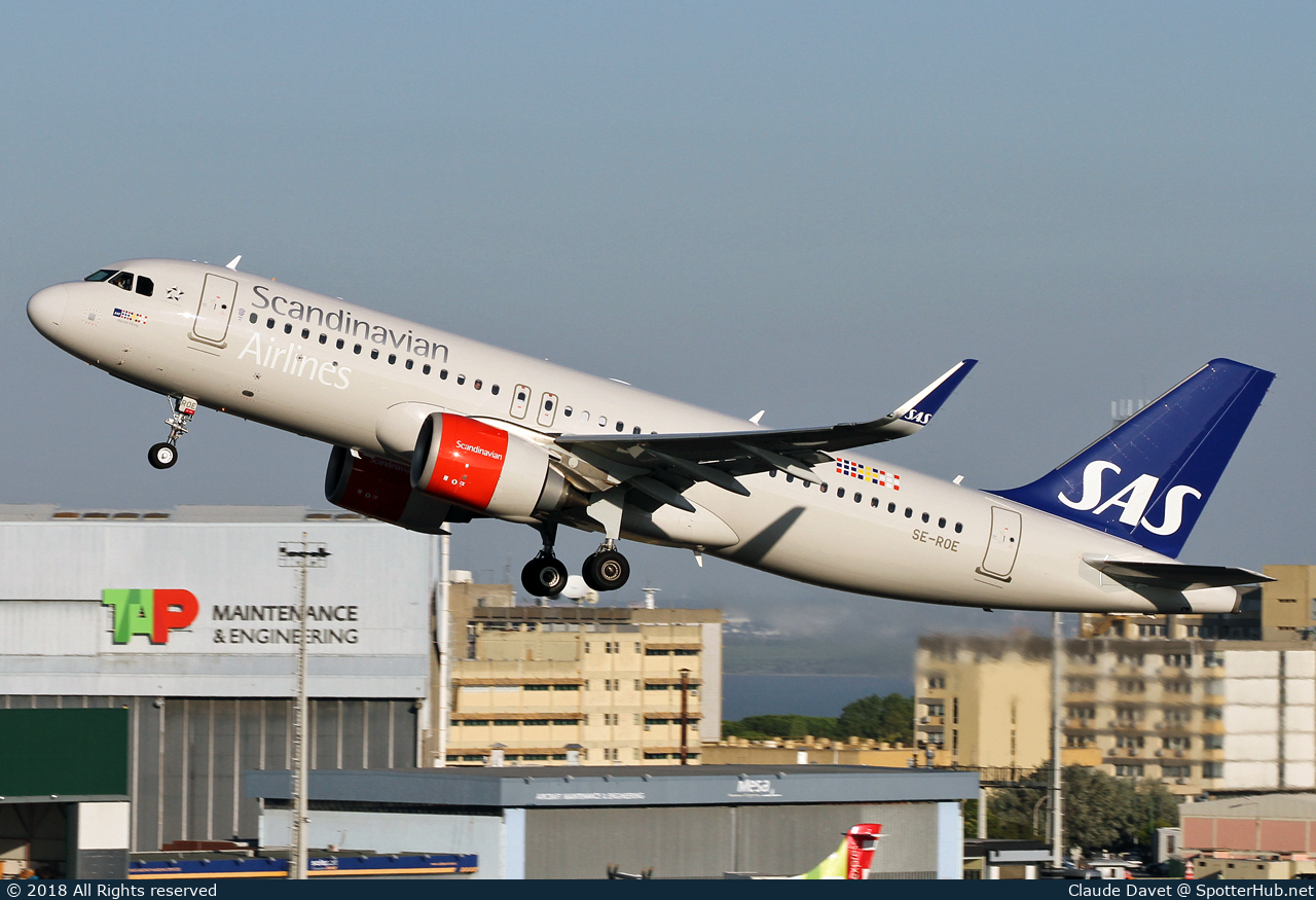 Photo of SE-ROE - Airbus A320-251N operated by SAS Scandinavian Airlines