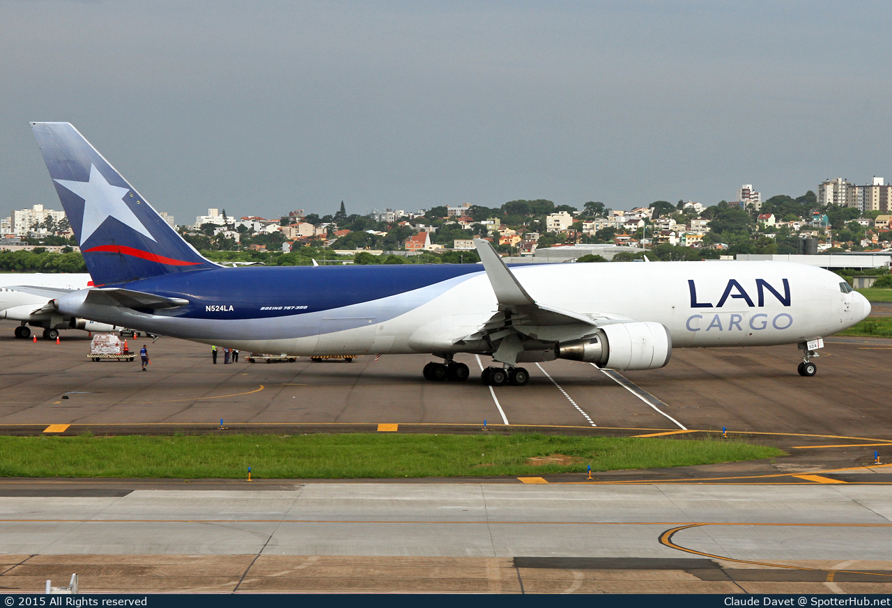 Photo of N524LA - Boeing 767-346(F) operated by LAN Cargo