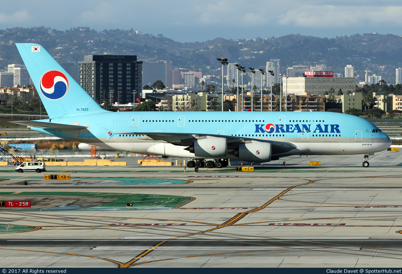 Photo of HL7622 - Airbus A380-861 operated by Korean Air