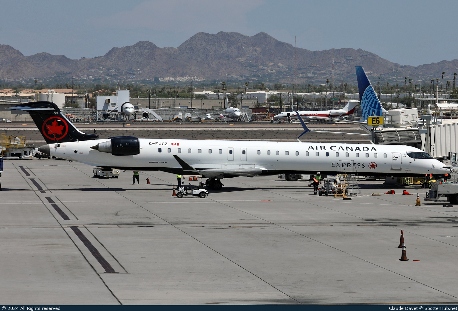 Photo of C-FJGZ - Bombardier CRJ-900LR operated by Air Canada Express (opb Jazz Air)