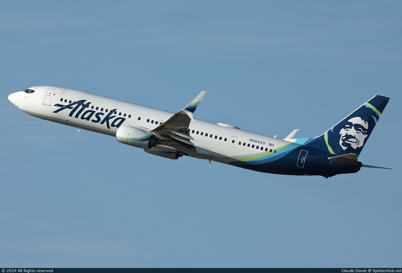 Photo of N464AS - Boeing 737-990(ER) operated by Alaska Airlines