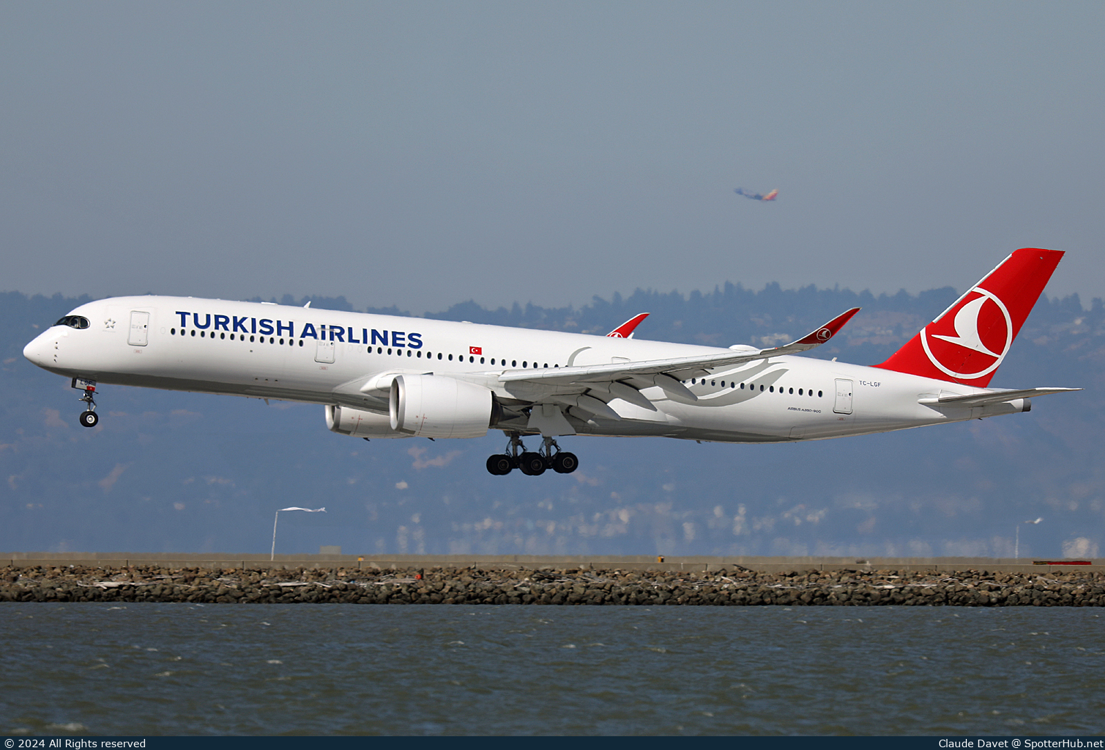 Photo of TC-LGF - Airbus A350-941 operated by Turkish Airlines
