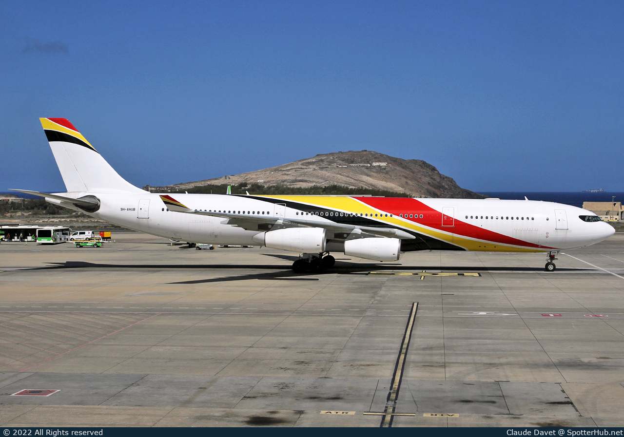 Photo of 9H-AHUB - Airbus A340-313 operated by Airhub Airlines