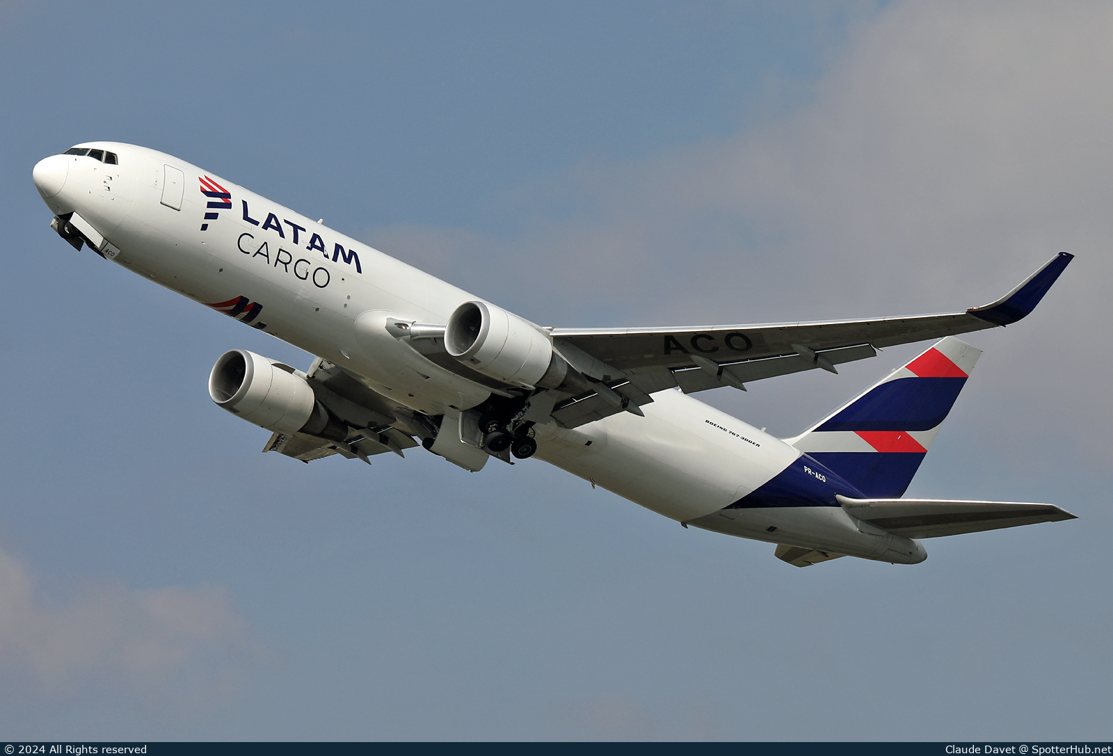 Photo of PR-ACO - Boeing 767-346F(ER) operated by LATAM Cargo Brasil