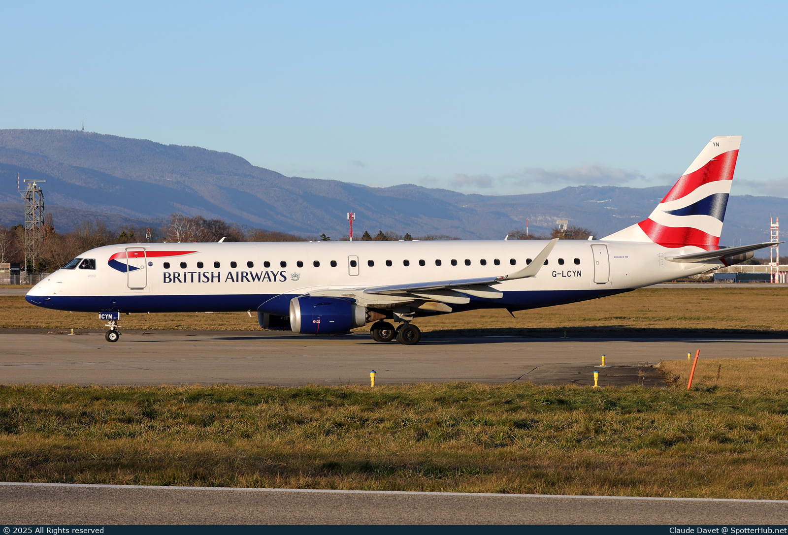 Photo of G-LCYN - Embraer ERJ-190SR operated by BA CityFlyer