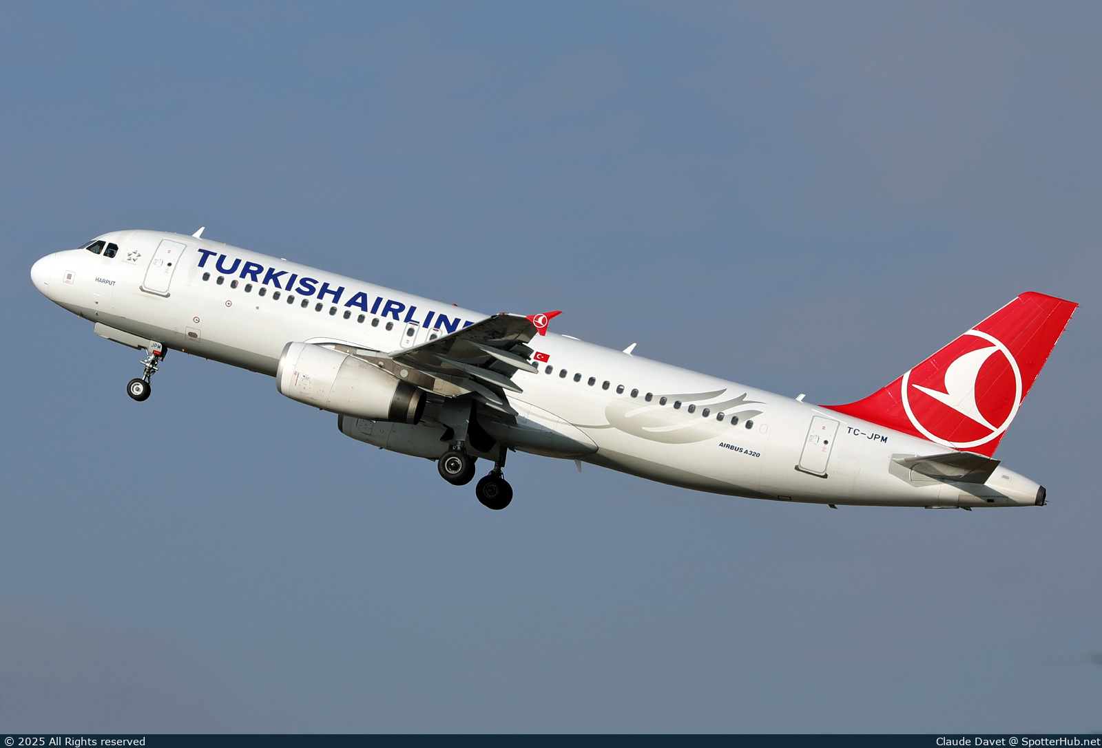 Photo of TC-JPM - Airbus A320-232 operated by Turkish Airlines