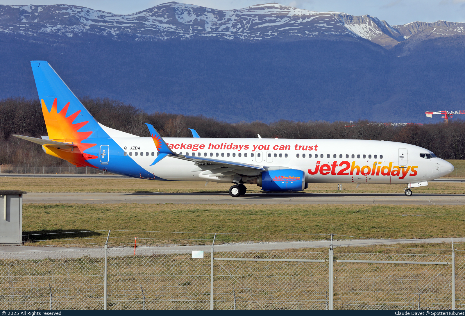 Photo of G-JZDA - Boeing 737-82R operated by Jet2