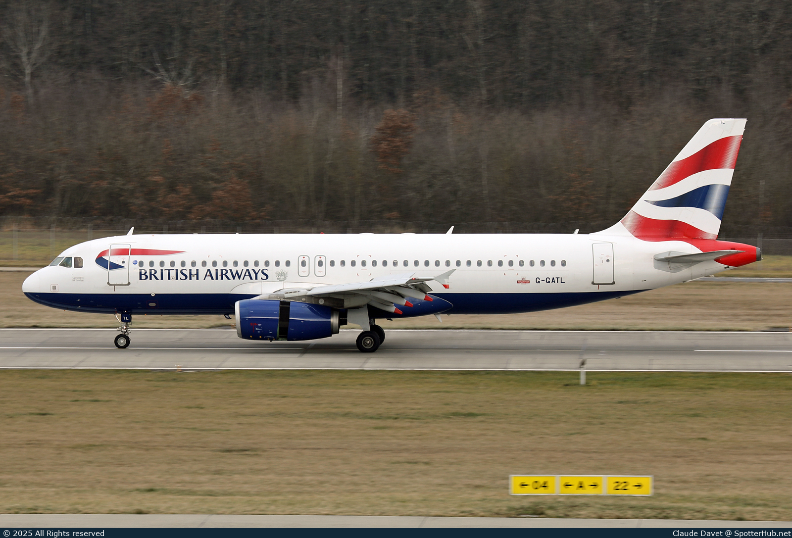 Photo of G-GATL - Airbus A320-232 operated by British Airways (opb BA Euroflyer)