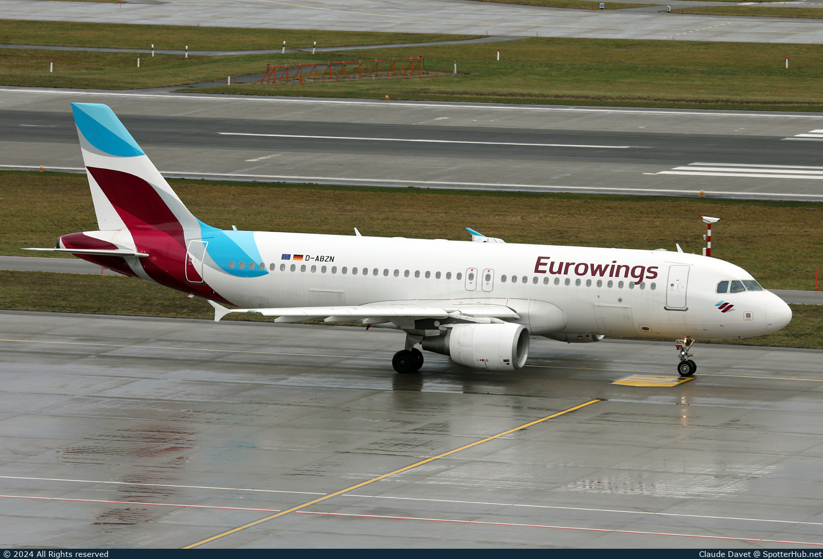Photo of D-ABZN - Airbus A320-216 operated by Eurowings