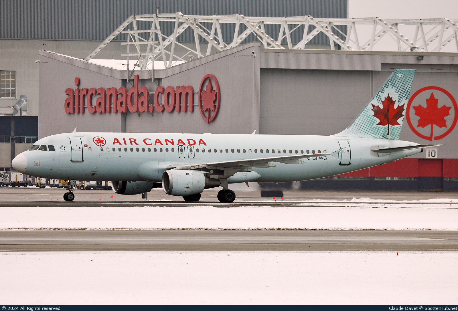 Photo of C-GPWG - Airbus A320-211 operated by Air Canada