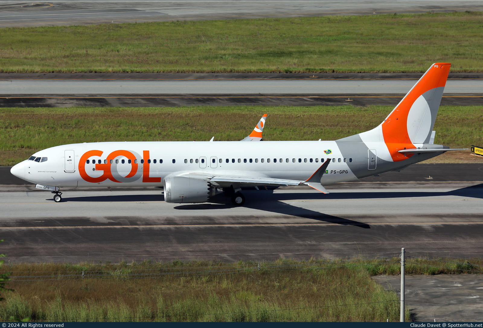 Photo of PS-GPG - Boeing 737 MAX 8 operated by GOL Linhas Aéreas