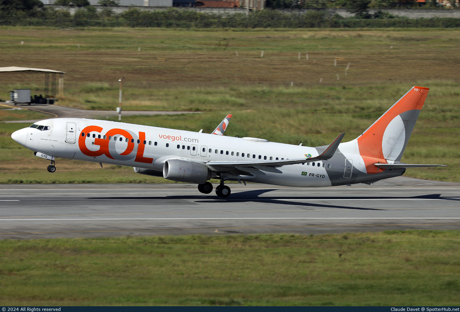 Photo of PR-GYD - Boeing 737-8EH operated by GOL Linhas Aéreas