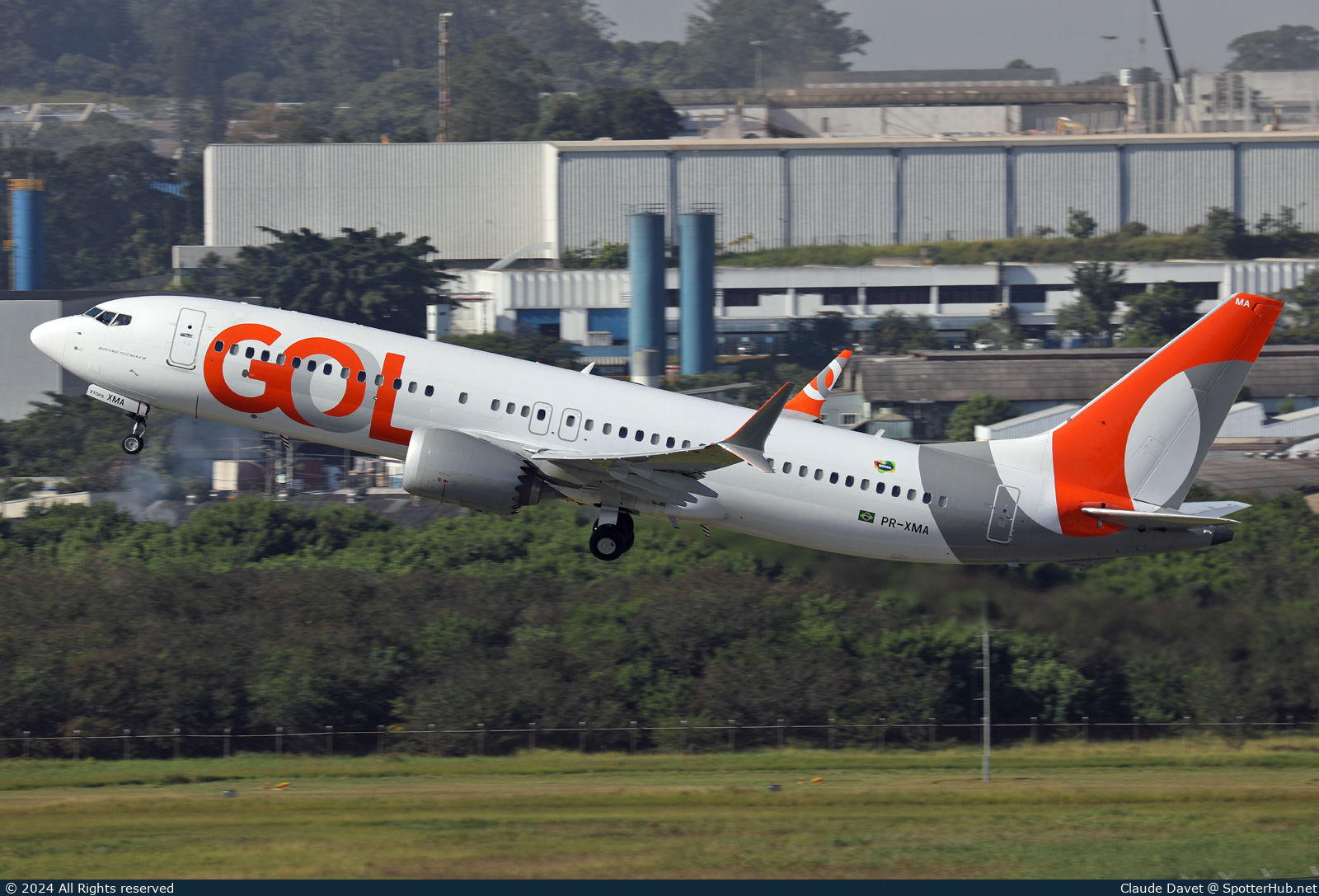 Photo of PR-XMA - Boeing 737 MAX 8 operated by GOL Linhas Aéreas