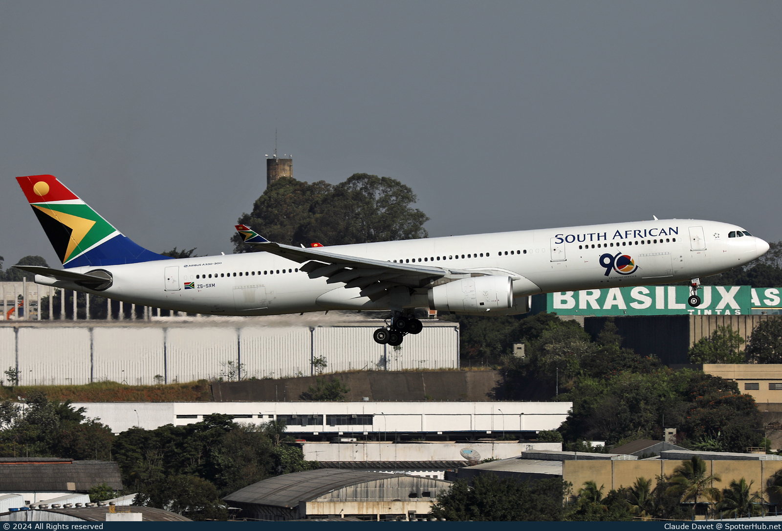 Photo of ZS-SXM - Airbus A330-343 operated by South African Airways