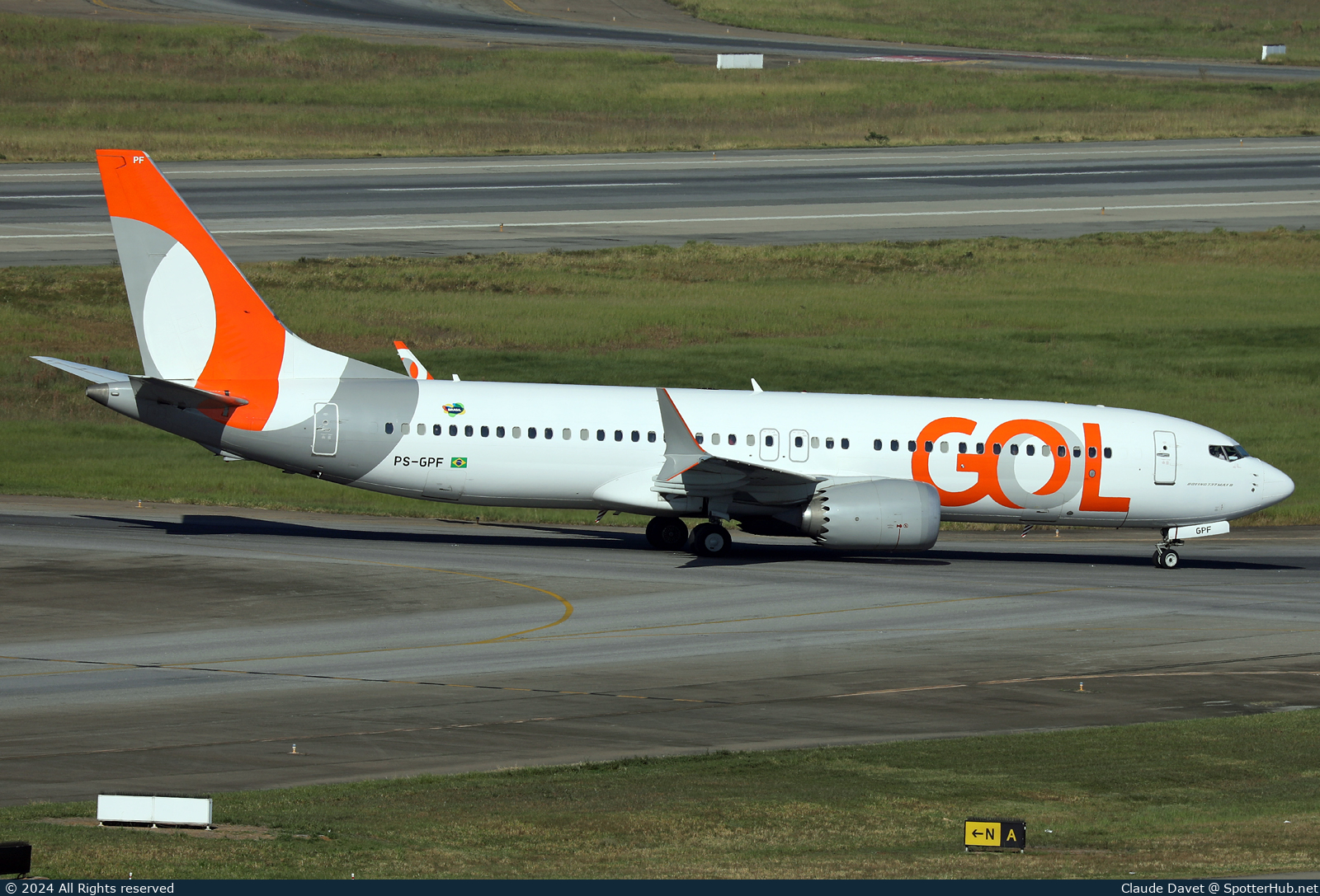 Photo of PS-GPF - Boeing 737 MAX 8 operated by GOL Linhas Aéreas