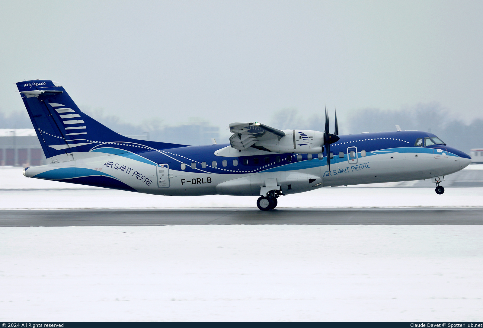 Photo of F-ORLB - ATR 42-600 operated by Air Saint-Pierre