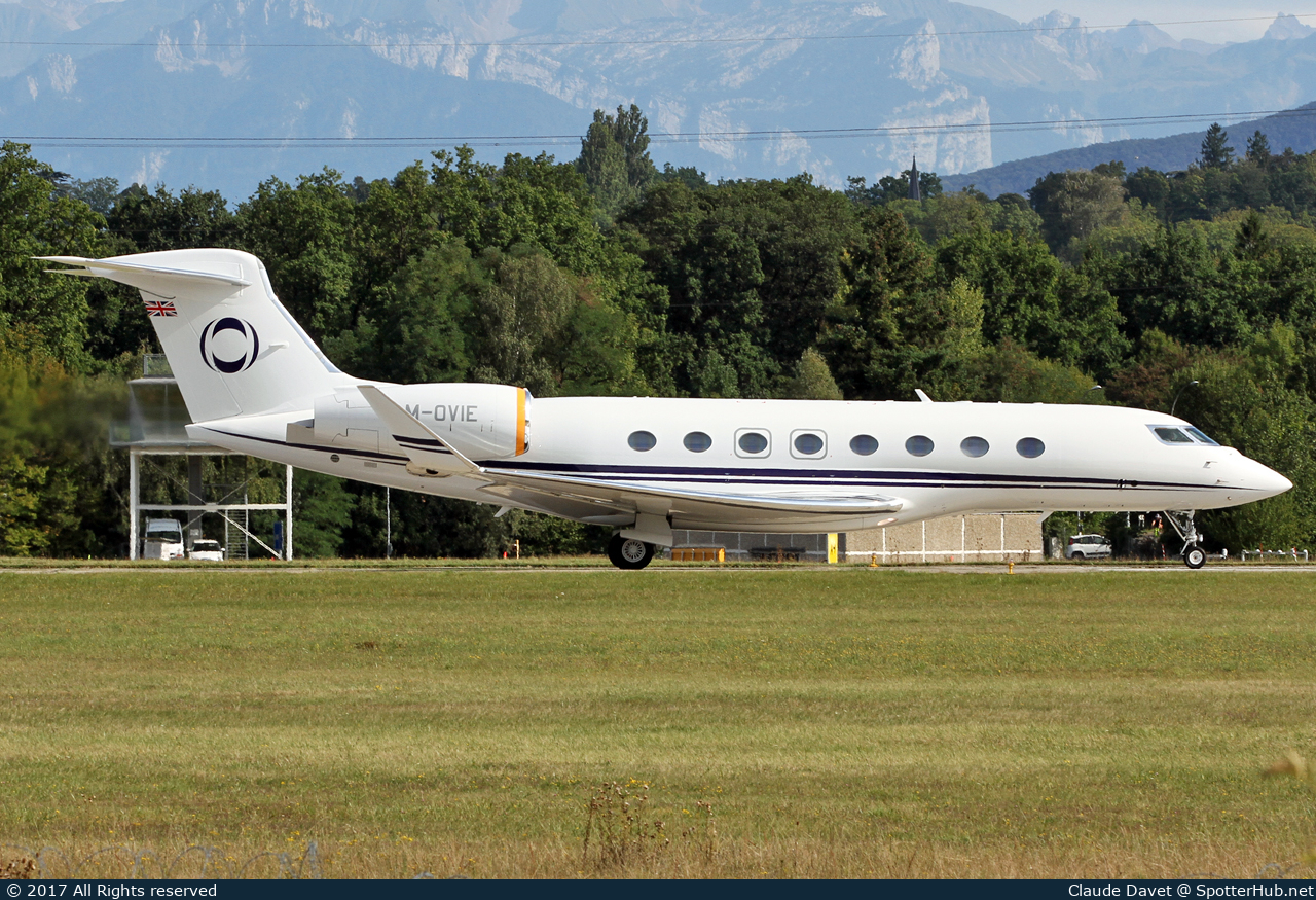 Photo of M-OVIE - Gulfstream G650 operated by Hampshire Aviation