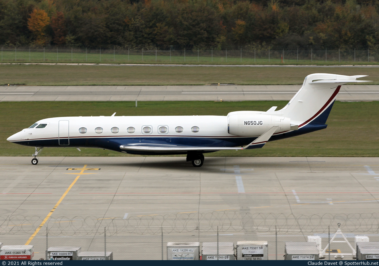 Photo of N650JG - Gulfstream G650 operated by Jetcraft Global