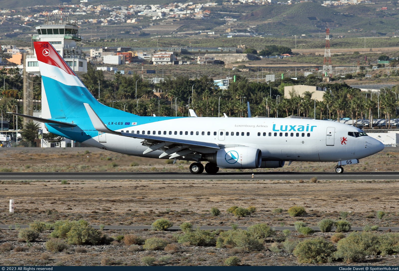 Photo of LX-LGS - Boeing 737-7C9 operated by Luxair