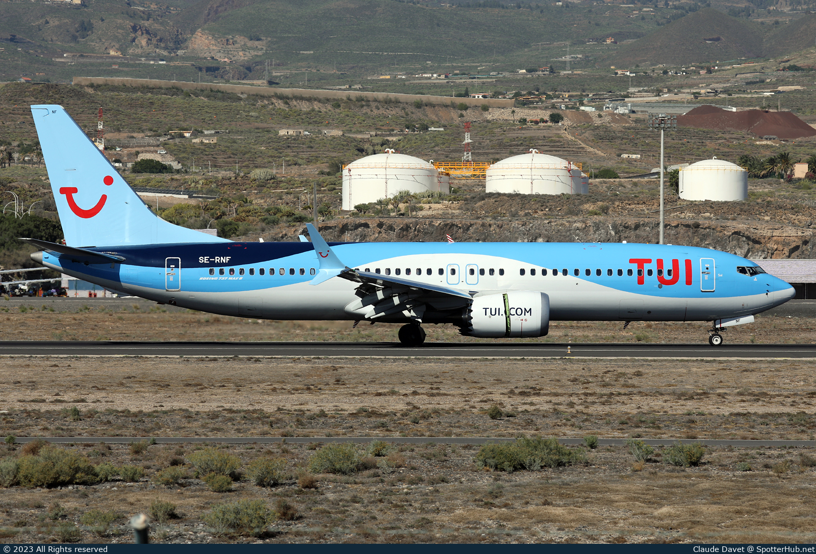 Photo of SE-RNF - Boeing 737 MAX 8 operated by TUIfly Nordic