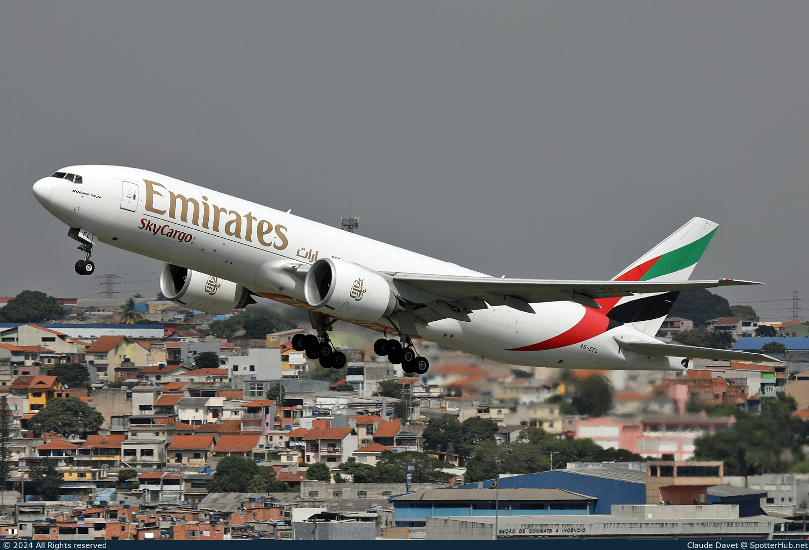 Photo of A6-EFL - Boeing 777-F1H operated by Emirates SkyCargo