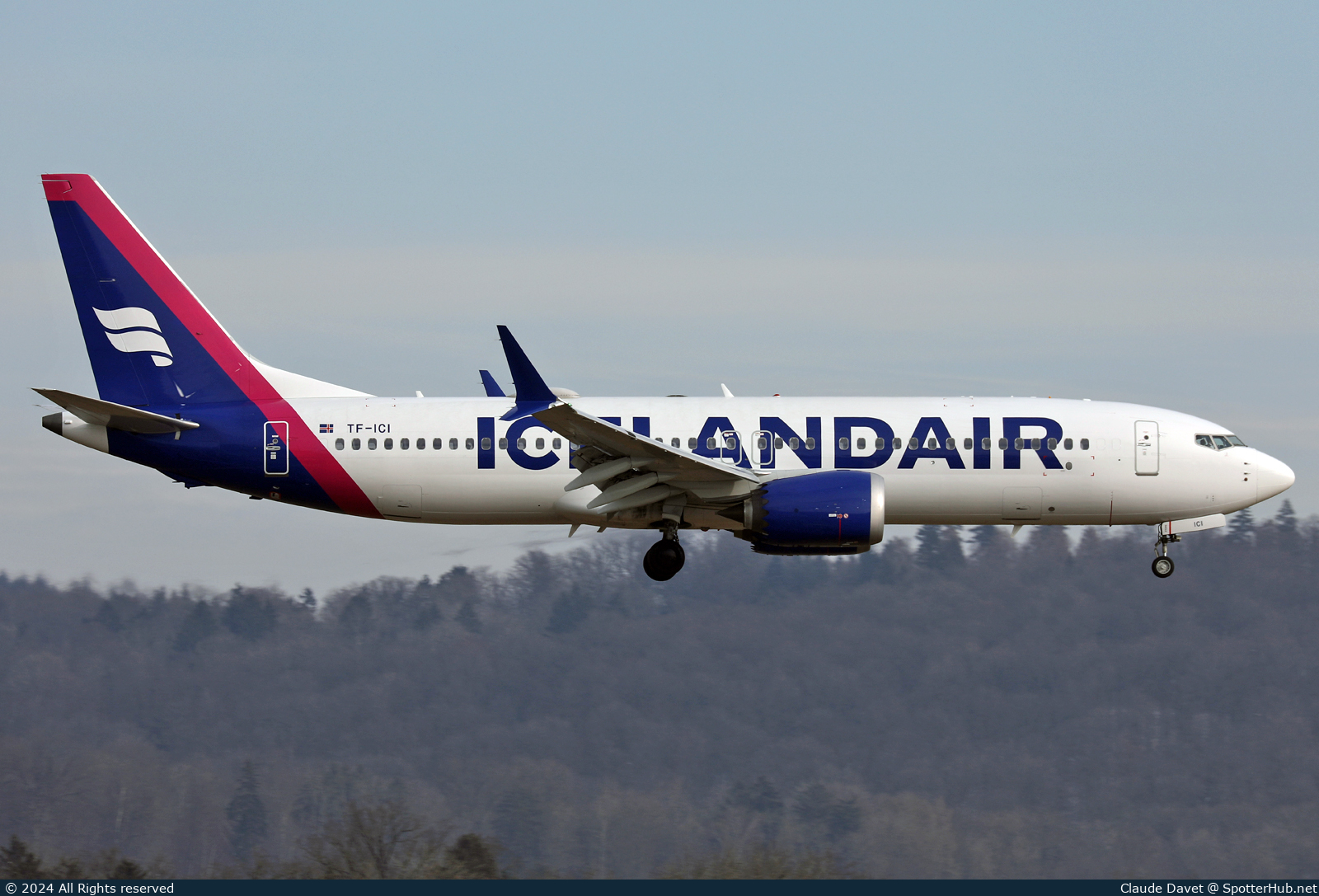 Photo of TF-ICI - Boeing 737 MAX 8 operated by Icelandair