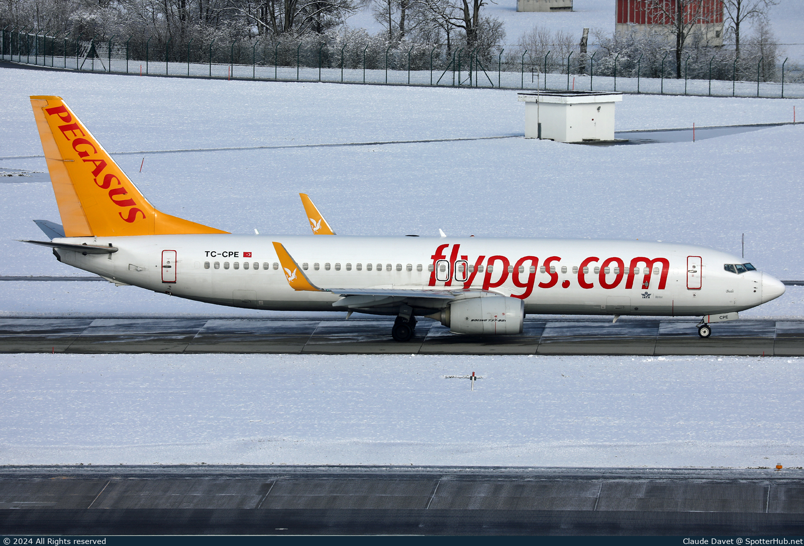 Photo of TC-CPE - Boeing 737-82R operated by Pegasus Airlines