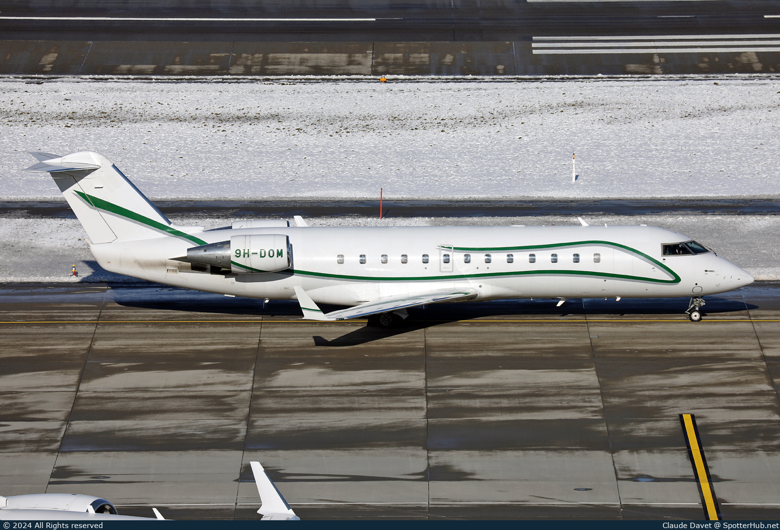 Photo of 9H-DOM - Bombardier Challenger 850 operated by AirX Charter