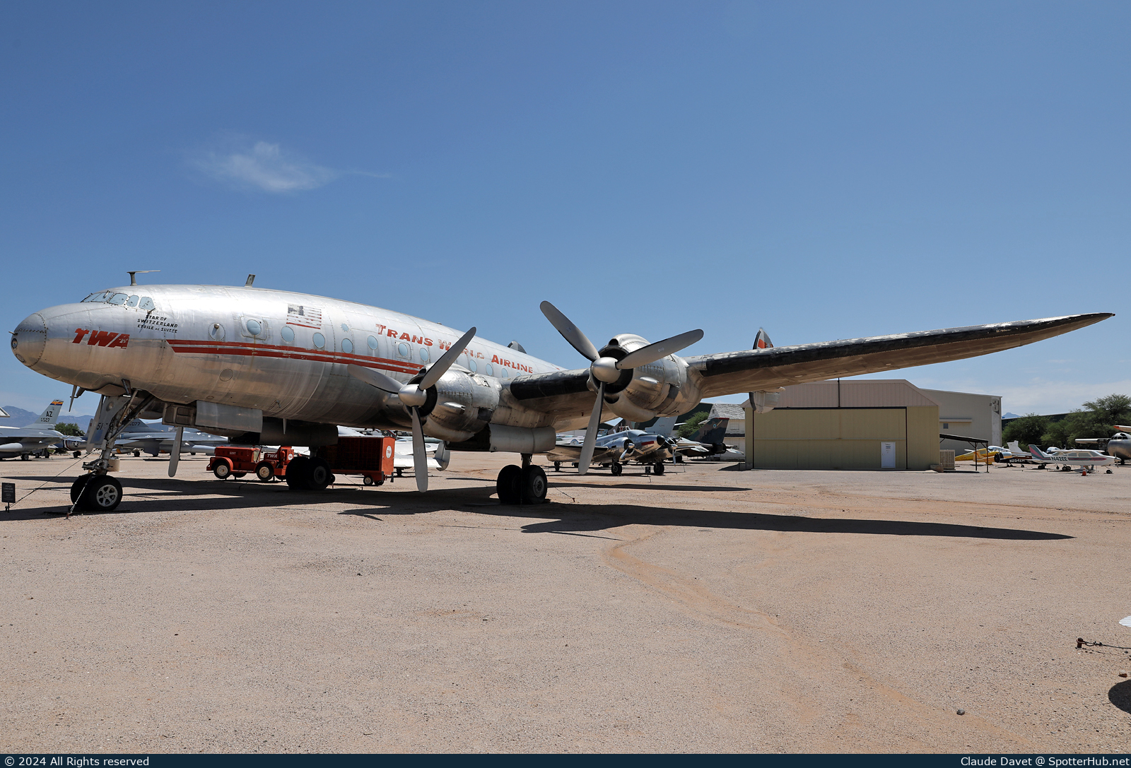 Photo of N90831 - Lockheed C-69 Constellation operated by TWA Trans World Airlines
