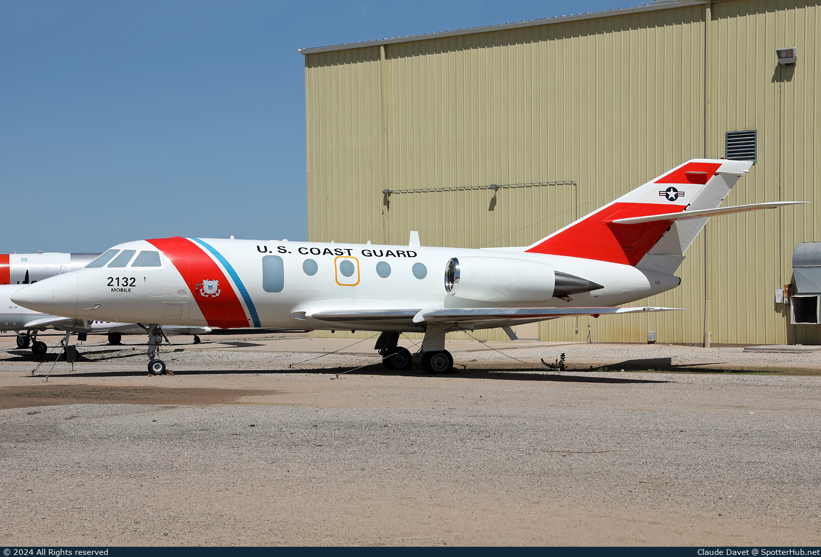 Photo of 2132 - Dassault Falcon HU-25B Guardian operated by US Coast Guard