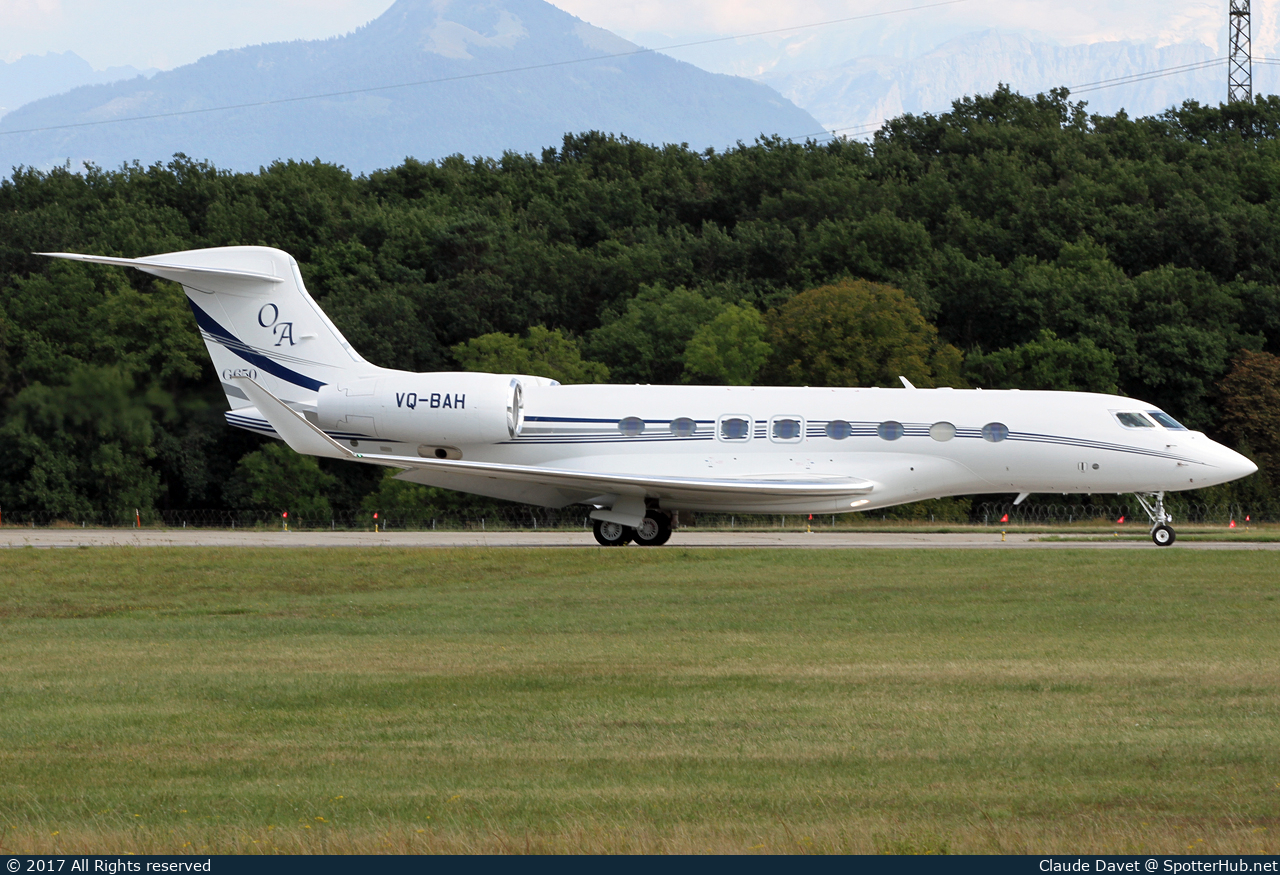Photo of VQ-BAH - Gulfstream G650 operated by International Jet Management