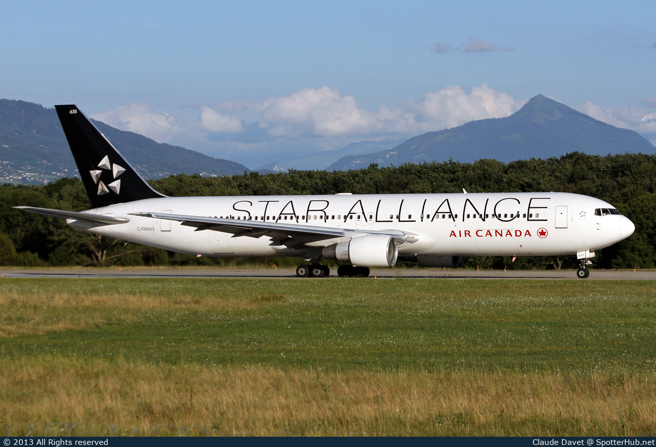 Photo of C-FMWY - Boeing 767-333(ER) operated by Air Canada