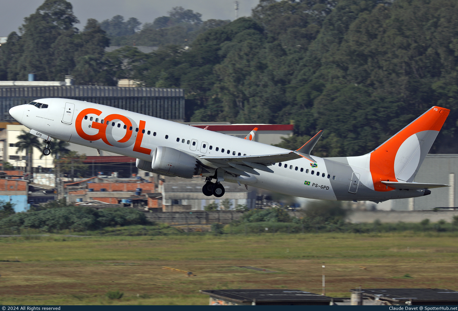 Photo of PS-GPD - Boeing 737 MAX 8 operated by GOL Linhas Aéreas