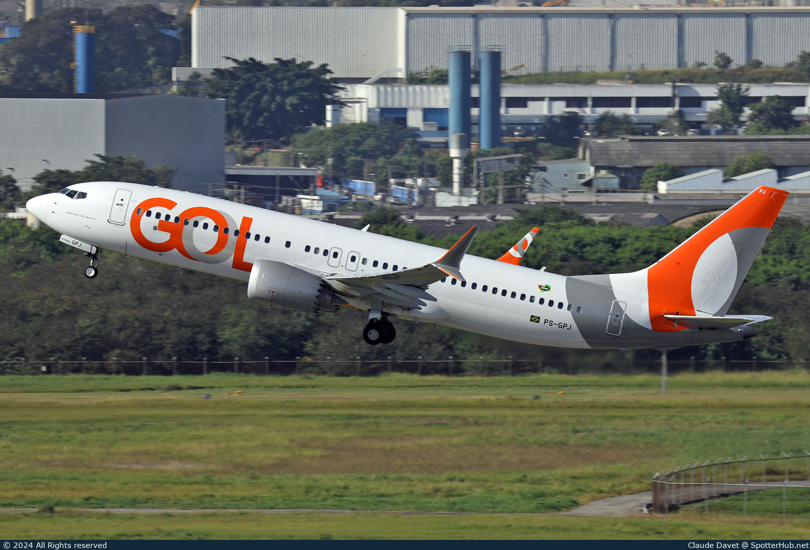 Photo of PS-GPJ - Boeing 737 MAX 8 operated by GOL Linhas Aéreas
